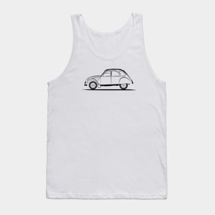 Citroen 2CV Deux Chevaux Tank Top